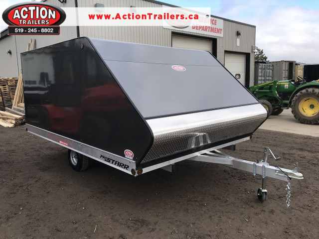 2023 SLED SHED HYBRID PRO STARR SNOWMOBILE TRAILER – 8.5′ X 12′ in Cargo & Utility Trailers in London - Image 2