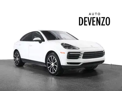 2022 Porsche Cayenne Coupe Platinum Edition, Carrera White Metallic on Black/Mojave Beige , Premium...