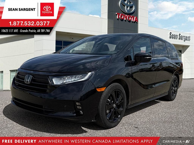 2024 Honda Odyssey Black Edition, FREE DELIVERY ANYWHERE WESTERN in Cars & Trucks in Grande Prairie