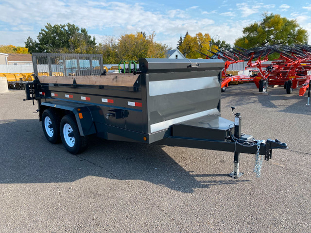 2024 Precision Trailers PD12X6-52SP 12’ Dump Trailer in Cargo & Utility Trailers in Lethbridge - Image 4