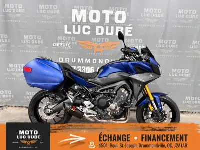 Yamaha Tracer 900 GT 2020 21 643 KM FREINS ABS CRUISE CONTROL POIGNÉES CHAUFFANTES VALISES DÉTACHABL...