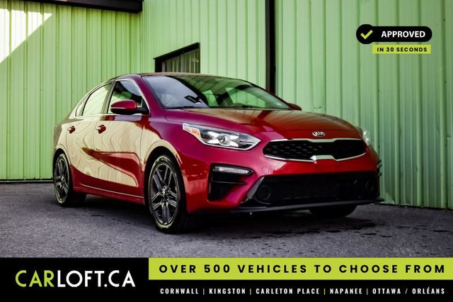 2021 Kia Forte EX • SUNROOF • HEATED SEATS/STEERING • CP/AA in Cars & Trucks in Kingston