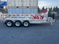 N&N 7X16 HD DUMP TRI AXLE