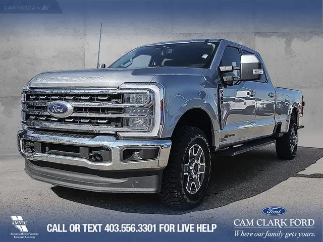 2023 Ford F-350 Lariat CLEAN ONE OWNER CARFAX, 8FT BOX, MOONR... in Cars & Trucks in Red Deer - Image 2