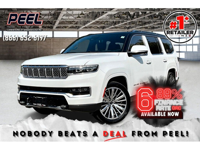 2022 Jeep Grand Wagoneer Series III | 6.4L V8 | Massage Seats |  in Cars & Trucks in Mississauga / Peel Region