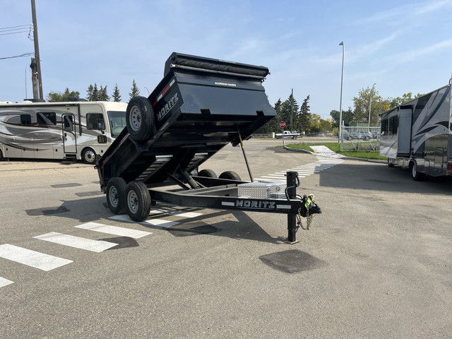 2022 MORITZ DUMP TRAILER DLH 12' 14K GVWR in Cargo & Utility Trailers in Edmonton - Image 2