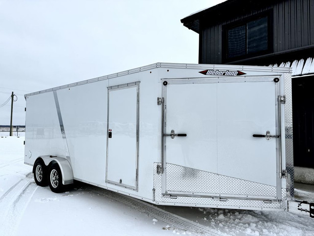 2024 WEBERLANE WL V Nose Snow Trailer 7x18 +5 TANDEM AXLE in Cargo & Utility Trailers in Kitchener / Waterloo