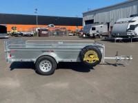 *SALE* 2023 K-TRAIL 66" X 10' (S) GALVANIZED UTILITY TRAILER