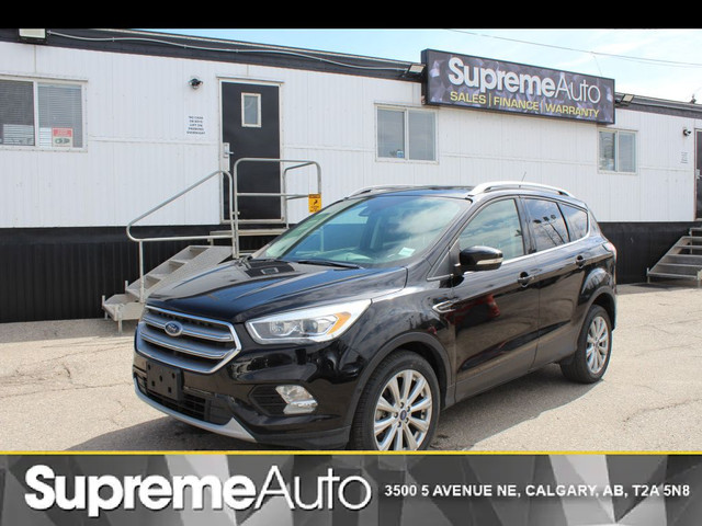 2017 Ford Escape 4WD TITANIUM/LTHR/PANO. ROOF/NAVI/B.CAMERA in Cars & Trucks in Calgary