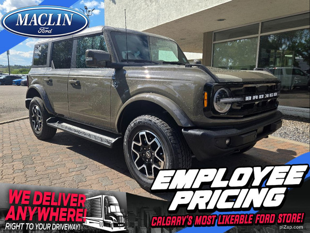 2025 Ford Bronco OUTER BANKS | 360 CAMERA | REMOTE START | G.O.A in Cars & Trucks in Calgary