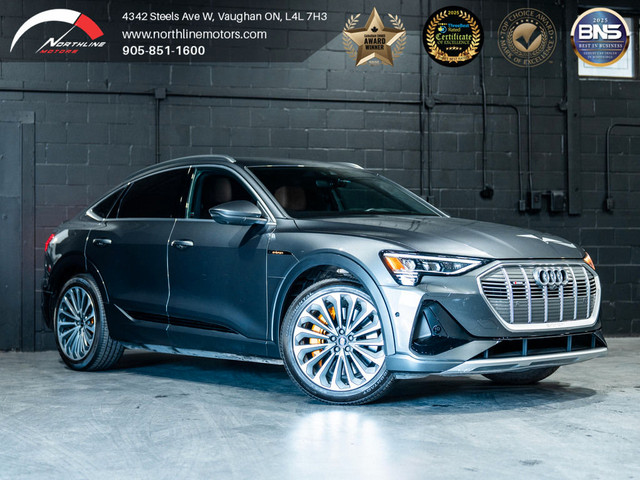 2022 Audi e-tron Sportback Technik 55/360CAM/B&O/NAV/HUD/1OWNER in Cars & Trucks in Mississauga / Peel Region