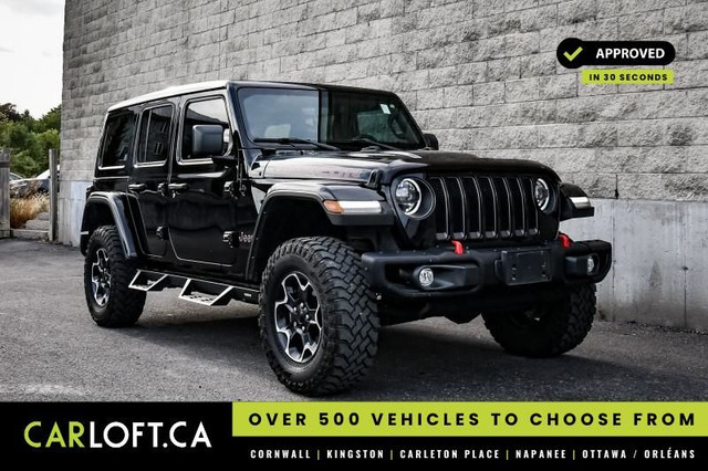 2023 Jeep Wrangler Rubicon • PREM. AUDIO • 4G WI-FI • CP/AA in Cars & Trucks in Cornwall