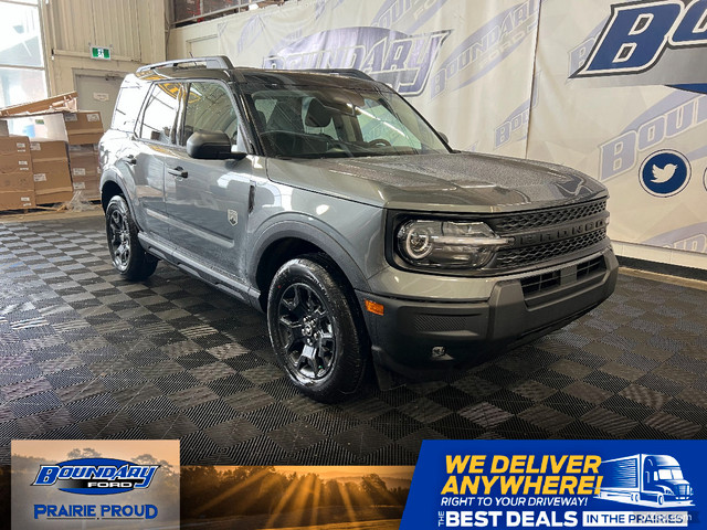 2025 Ford Bronco Sport BIG BEND | BLACK APPEARANCE PKG | REM STA in Cars & Trucks in Lloydminster