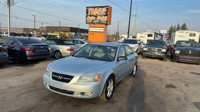 2008 Hyundai Sonata GLS, LEATHER, SUNROOF, 4 CYL, AUTO, CERTIFIE in Cars & Trucks in London