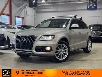 2017 Audi Q5 Technik/AWD/AC/GPS/CAMERA/BT/TOIT PANO/CUIR/CRUISE/GR ELECT/MAGS/AUCUN ACCIDENT !! 5151...