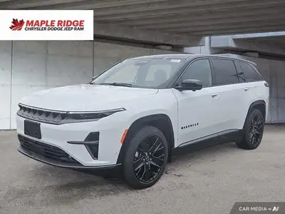 All-New Jeep Wagoneer S Electric SUVs have arrived and are now available! Check this Fully-Loaded La...