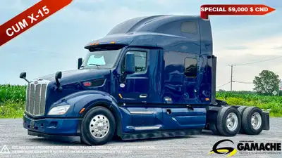 Heavy truck - # STOCK: C-34251 2021 PETERBILT 579 CAMION CONVENTIONNEL AVEC COUCHETTE 2021 PETERBILT...