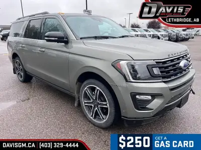 The 2019 Ford Expedition Limited MAX 4WD is a full-size SUV that delivers commanding power, exceptio...
