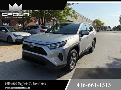 2024 TOYOTA RAV4 XLE HYBRID AWD, ONE OWNER, NO ACCIDENT, SUNROOF, HEATED SEATS, PUSH BUTTON START, P...