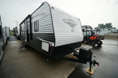 2018 Prime Time Avenger ATI 27RKS A spacious and luxurious rear living travel trailer. This 27 foot...