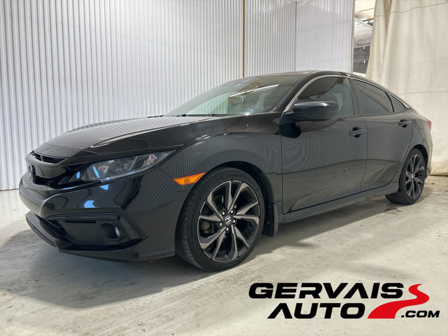 2020 Honda Civic Sedan Sport Mags Toit Ouvrant Caméra *Transmiss in Cars & Trucks in Shawinigan