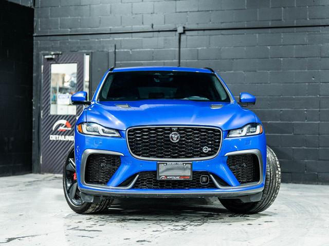 2021 Jaguar F-Pace P550 SVR/PANO/360 CAM/MERIDIAN/22 IN RIMS/HUD in Cars & Trucks in Mississauga / Peel Region - Image 3