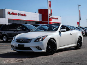 2015 Infiniti Q60 S PREMIER EDITION RWD  |  POWER CONVERTIBLE ROOF  |  GLASS REAR WINDOW  |  LEATHER SEATS