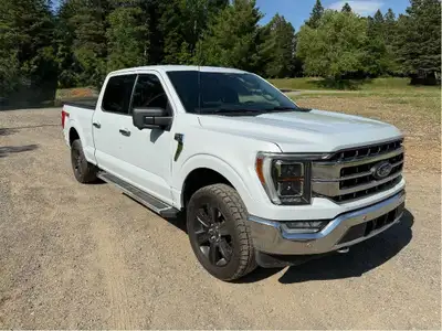2022 ford f150 lariat fx4 gris nano très rare moteur 3.5 ecoboost groupes 502a full boite 6.5 pieds...