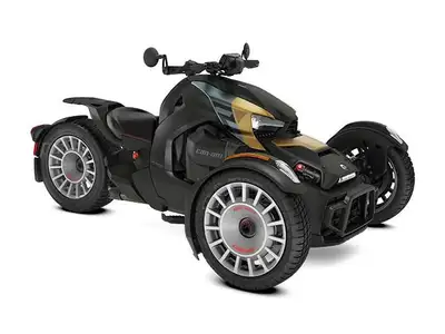 2025 Can-Am Ryker Rally Introducing the 2025 Can-Am Ryker Rally in stunning Gold! Experience the thr...