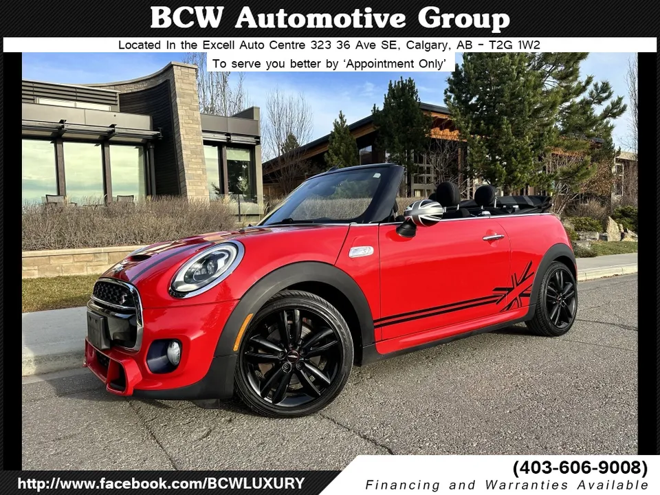 SOLD! 2016 MINI Cooper Convertible S JCW Areo-Package