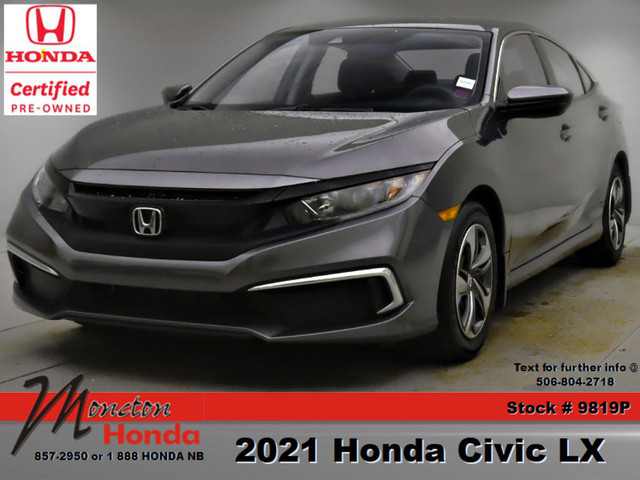  2021 Honda Civic LX in Cars & Trucks in Moncton