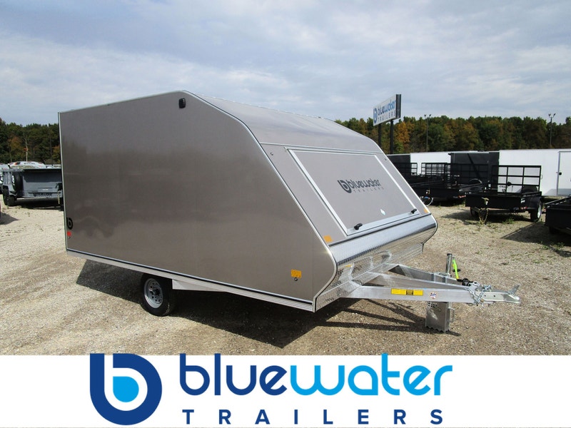 2025 SNOPRO Aluminum 12 ft Hybrid Trailer 101 x 12'! Cargo