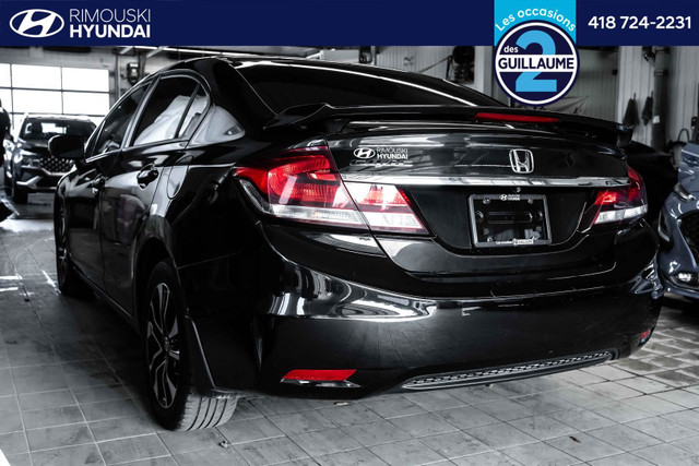 Honda Civic Sedan 4dr Manuel EX 2015 in Cars & Trucks in Rimouski / Bas-St-Laurent - Image 4