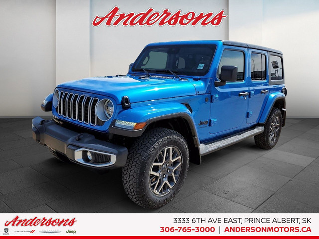 2025 Jeep WRANGLER 4-Door SAHARA in Cars & Trucks in Prince Albert