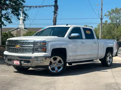 CLEAN & WELL MAINTAINED 2014 CHEVROLET SILVERADO 1500 LTZ 4X4 CREW CAB 5.3L V8 $19,499.99 + TAX PRIC...