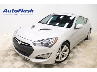  2015 Hyundai Genesis Coupe V6, 3.8L, 348HP, PREMIUM, CUIR / LEA