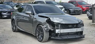 FOR SALE: 2016 Lexus IS350 F-Sport – $11,700 (+ taxes & fees) Salvage Title – Sold As Is (Damaged Ve...