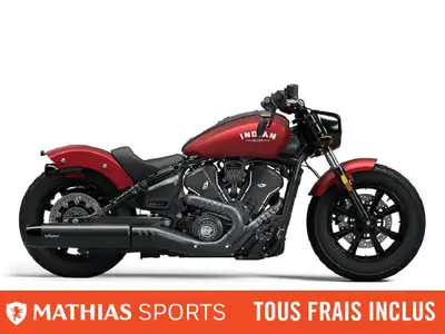 Concessionnaire des véhicules neufs et d'occasion. Cruiser INDIAN Scout Bobber Limited Tech 2025 FIN...