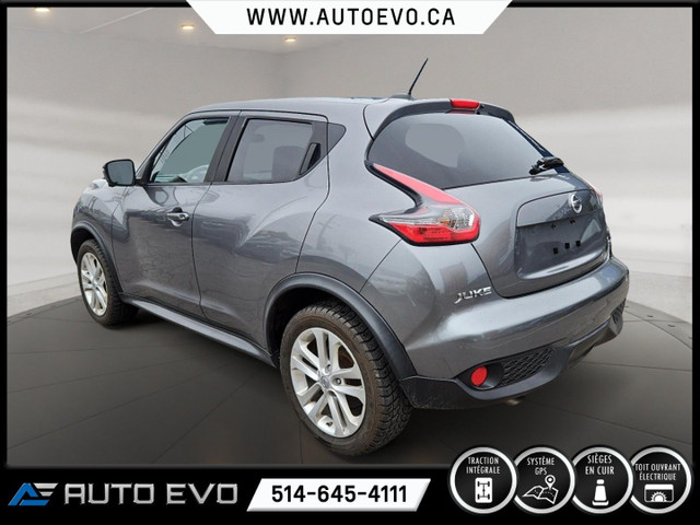2016 Nissan Juke SL AWD * CUIR * TOIT * GPS * BAS MILLAGE * CAME in Cars & Trucks in City of Montréal - Image 4
