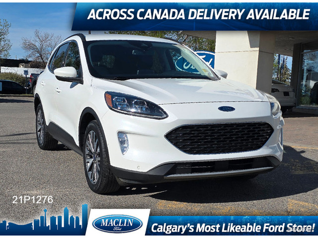 2021 Ford Escape TITANIUM HYBRID AWD | HEATED LEATHER | REM STAR in Cars & Trucks in Calgary