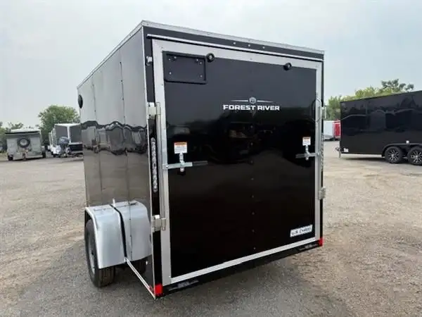 FOREST RIVER USECO 6X10 SINGLE AXLE RAMP DOOR in Cargo & Utility Trailers in Oshawa / Durham Region - Image 4