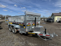 MAXI-ROULE 12' DUMP TRAILER WITH EXTENSION KIT