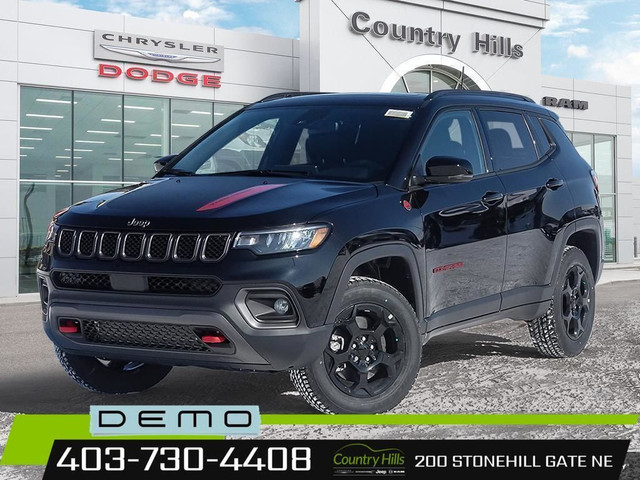  2023 Jeep Compass Trailhawk | Demo | Sunroof | Nav | Blind Spot in Cars & Trucks in Calgary