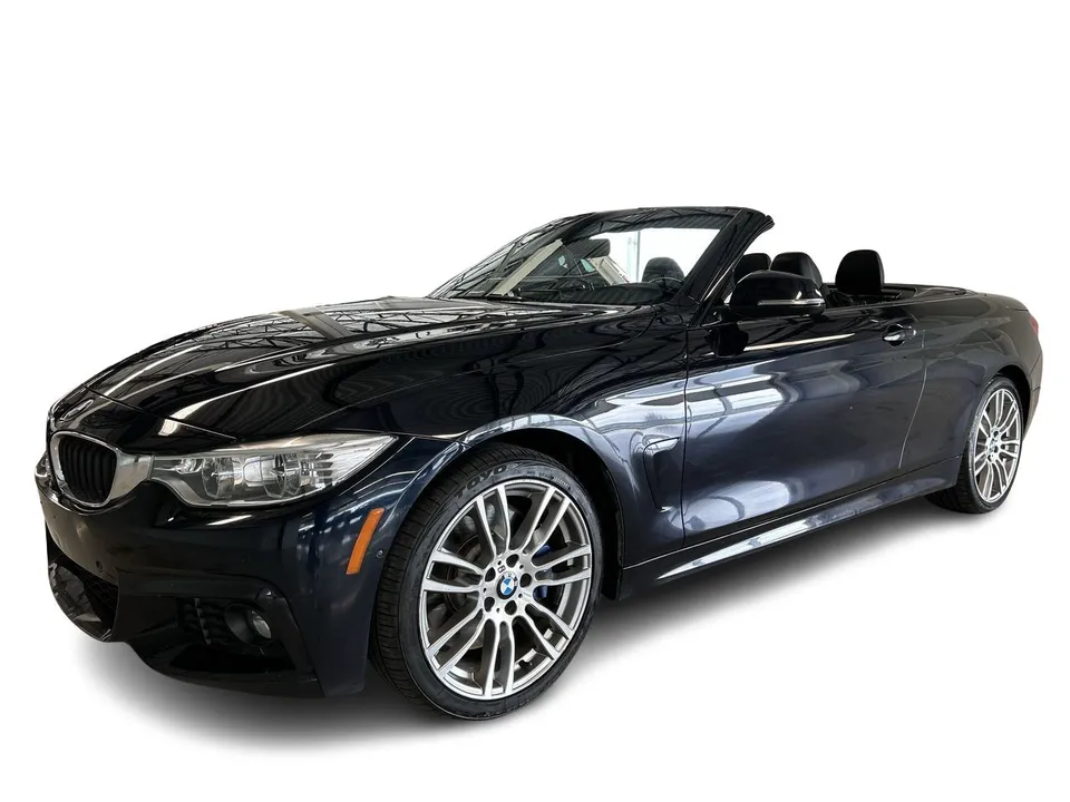 2015 BMW 4 Series 435 XI, Cuir, Nav, Bluetooth, Caméra, Phares à