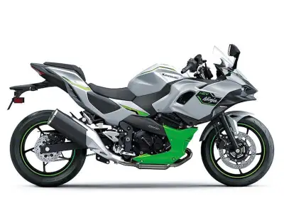 2024 Kawasaki Ninja 7 Hybrid The world's first strong hybrid motorcycle offers riders a number of ne...