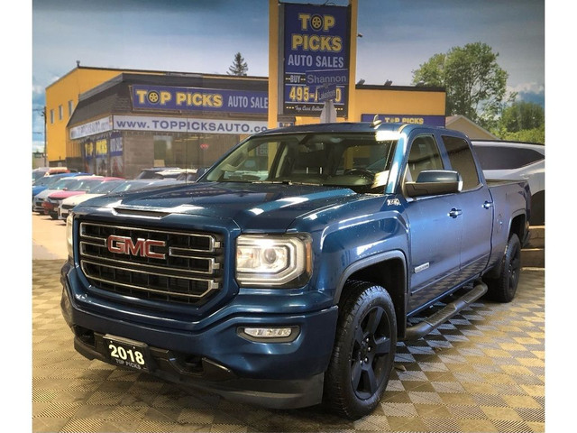  2018 GMC Sierra 1500 SLE, Elevation Edition, One Owner, Acciden in Cars & Trucks in North Bay