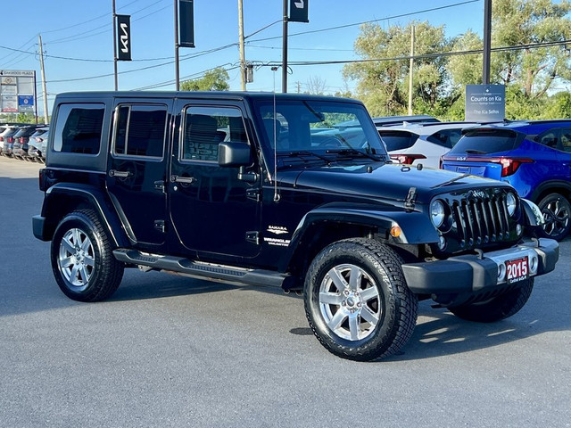 2015 Jeep Wrangler Unlimited Sahara in Cars & Trucks in St. Catharines - Image 4