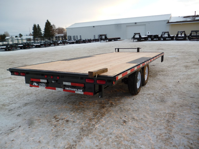 2024 SWS 20' DOW Trailer w/ Pull Out Ramps (2) 7K Axles in Heavy Equipment in Edmonton - Image 4