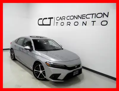 2022 HONDA CIVIC TOURING CARFAX VERIFIED, CLEAN TITLE 195,000KM AUTOMATIC TRANSMISSION SILVER EXTERI...