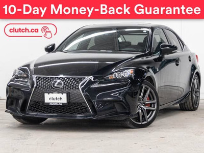 2016 Lexus IS 350 350 AWD w/ Rearview Cam, Dual Zone A/C, Blueto